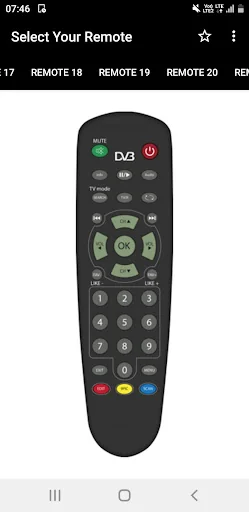 DD FreeDish Remote screenshot 1