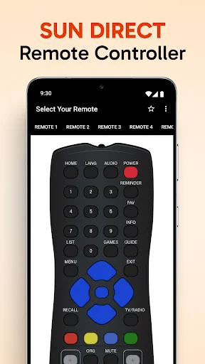 Sun Direct Remote Controller