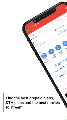 Recharge Plans, DTH, Cashback