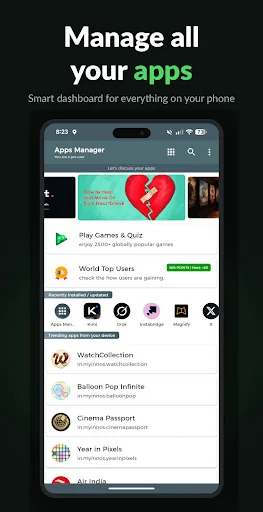Apps Manager – Your App Hub screenshot 1