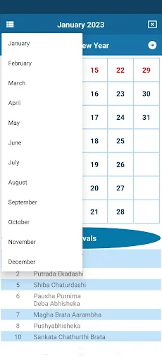Odia (Oriya) Calendar 2023