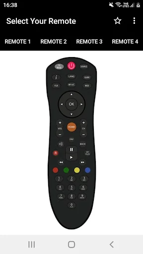 Dish TV Remote Controller