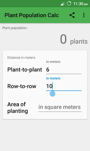 Plant Population Calculator