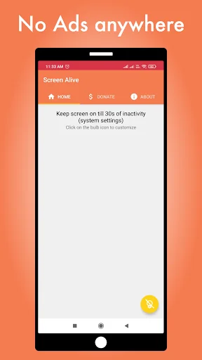 Screen Alive - keep screen on screenshot 1