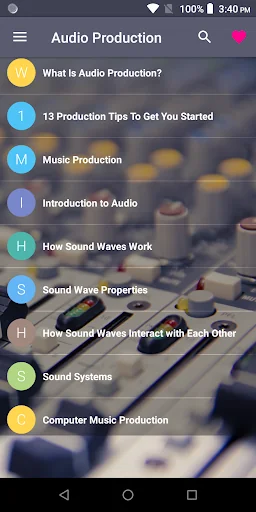 Audio Production