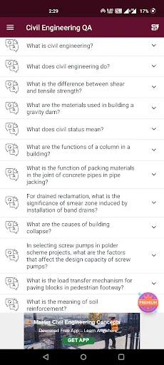 Civil Engineering Q&A & MCQ