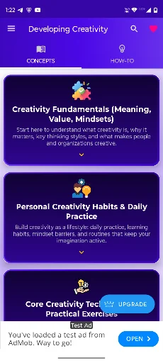 Developing Creativity