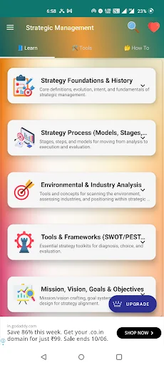 Strategic Management screenshot 1