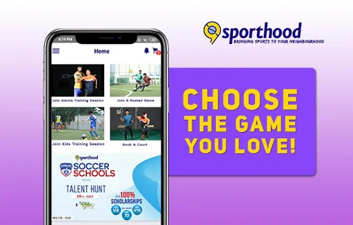 Sporthood:Community Sports App