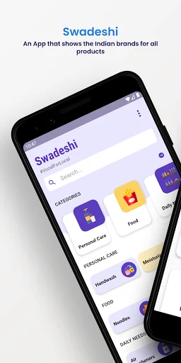 Swadeshi - Indian Brands and P screenshot 1