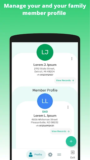My Family Health Records