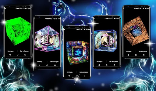 Amazing Cube Live Wallpaper screenshot 2