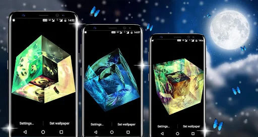 Amazing Cube Live Wallpaper screenshot 3
