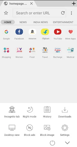 Indian Browser 4G screenshot 2