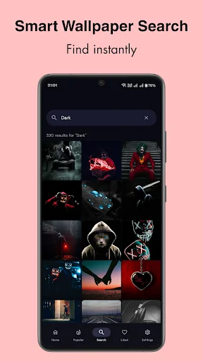 Wallpapers 4K & Live Changer screenshot 3