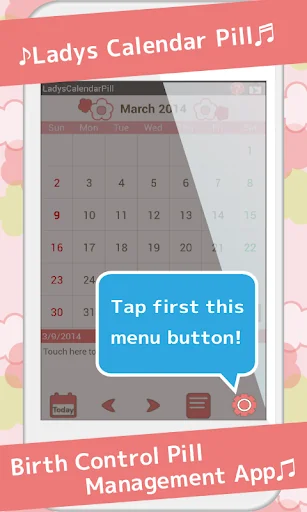 LadysCalendar Pill
