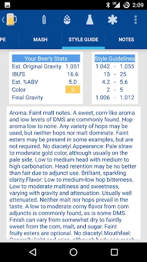Wort Homebrew Calculator Pro screenshot 4