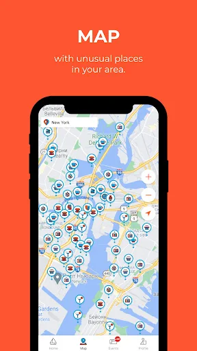 Kaver: unique events, places screenshot 3