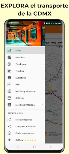 Sistema de Transporte CDMX Pro