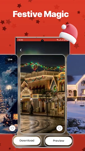 Christmas Wallpapers Live HD screenshot 2