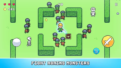 Pixel Legends: Retro Survival