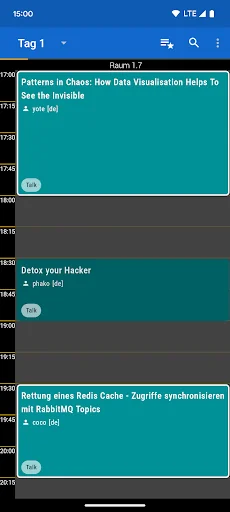 Hackover 2025 Fahrplan