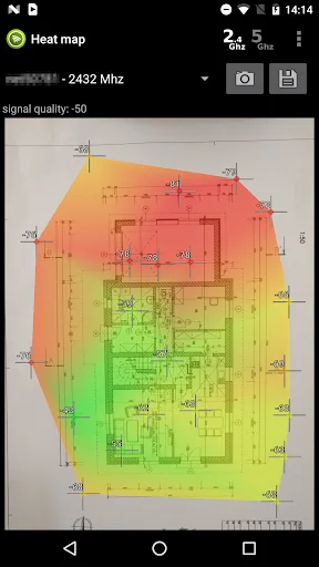 Wifi Heat Map - Survey