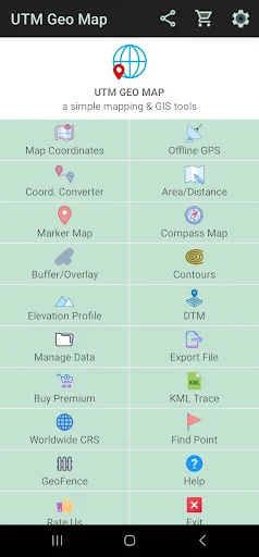 UTM Geo Map