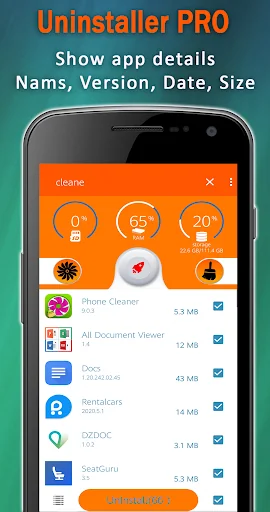 Delete apps: uninstall-remover screenshot 1