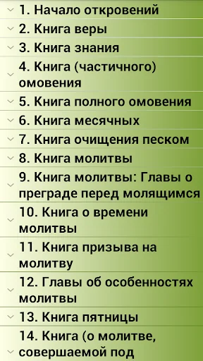 Сахих Бухари, Муслим, Навави screenshot 1