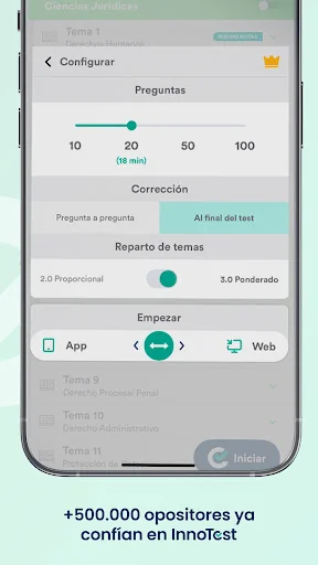 InnoTest Guardia Civil screenshot 2