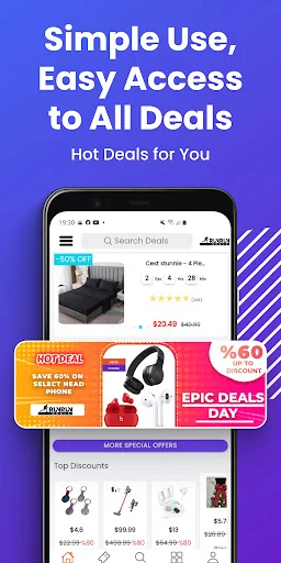 Run Run Deals: Coupon & Offers screenshot 1