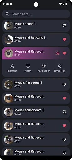 Mouse and Rat sounds
