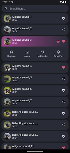 Alligator Sounds