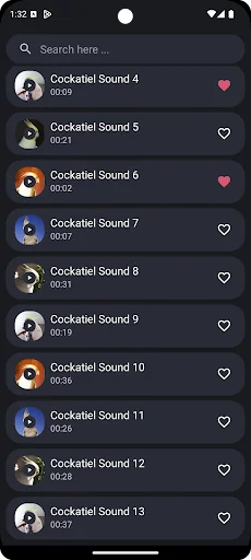 Cockatiel Sounds screenshot 4