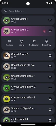 Cricket Sounds screenshot 2