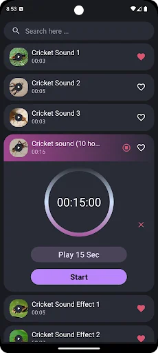 Cricket Sounds screenshot 3
