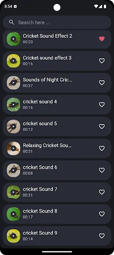 Cricket Sounds screenshot 4