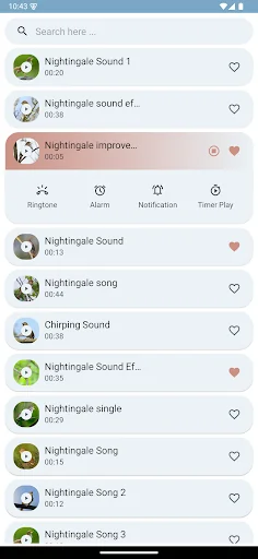 Nightingale Bird Sounds screenshot 4