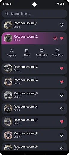 Raccoon Sounds
