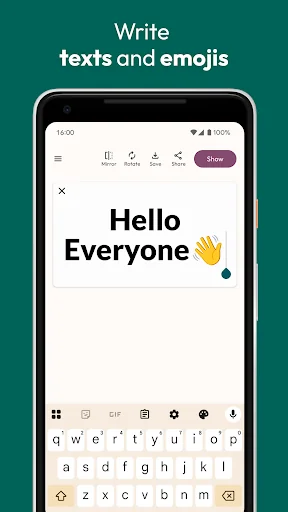 Large Text: Signboard screenshot 1