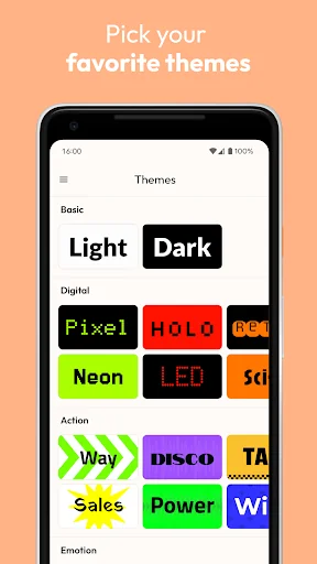 Large Text: Signboard screenshot 3