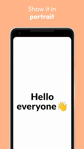 Large Text: Signboard screenshot 4