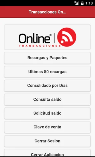 Transacciones Online
