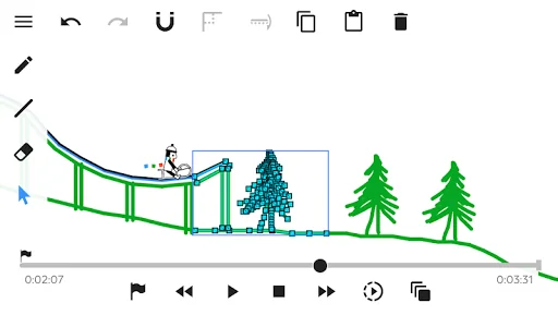 Line Rider screenshot 2