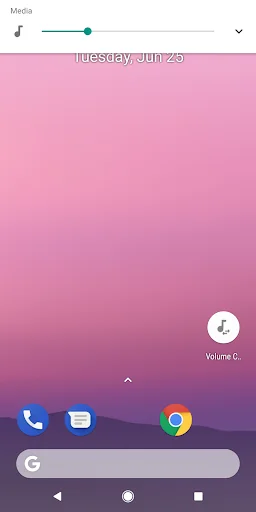 Software Volume Button