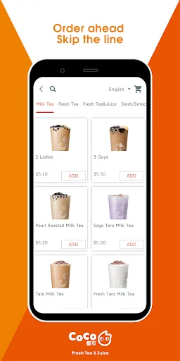 CoCo Bubble Tea Ontario screenshot 2