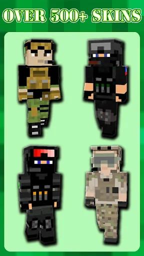 Military Skins for Minecraft™