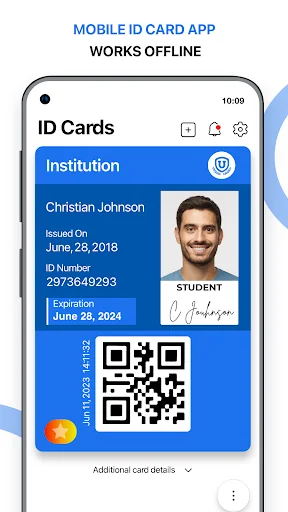 ID123 Digital ID Card App screenshot 1