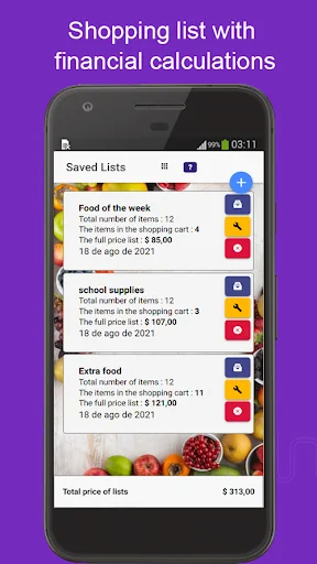 Shopping List Calculate Price
